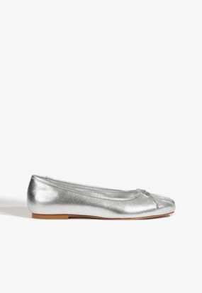Arissa Draped Ballet Flat Hot Day Wide Path