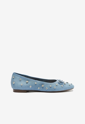 Easy Flow Arissa Shine Denim Flat