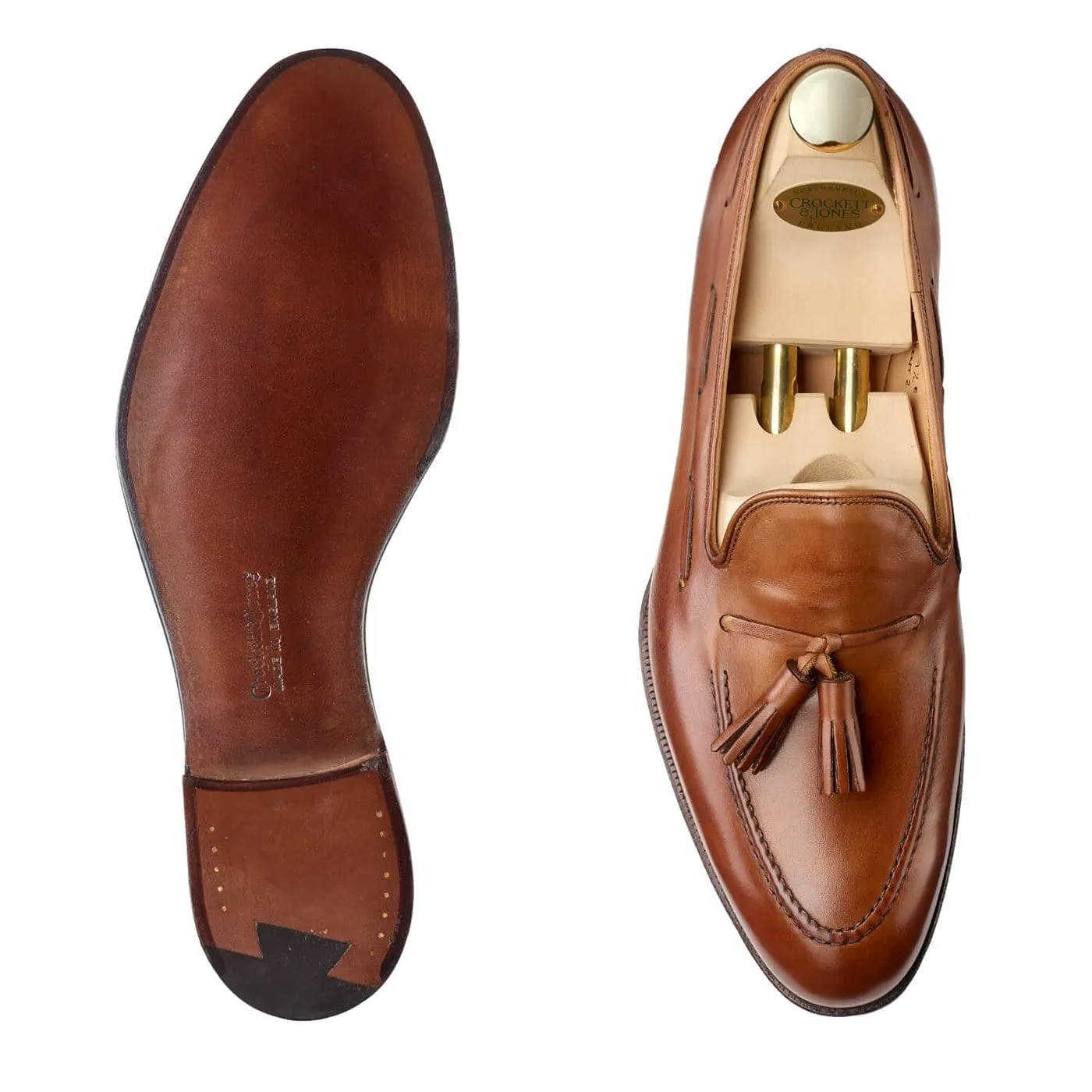 Reinforced Seams Vincent 2 Tan Antique Calf