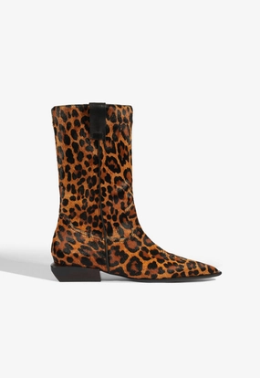 Ashley Hair Calf Bootie Kind Glow