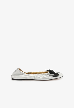 Story Glow Suzanne Leather Flat
