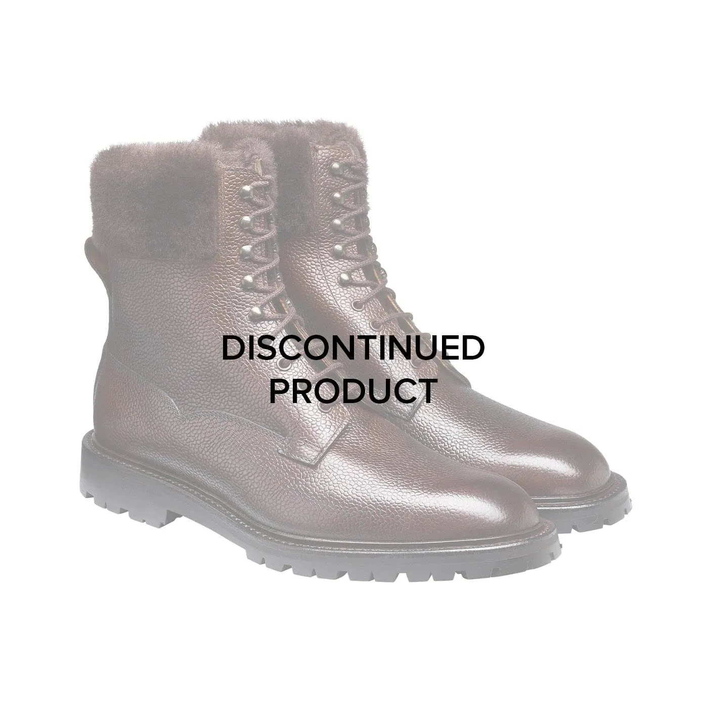 Comfortable Step Glencoe Dark Brown Scotch Grain