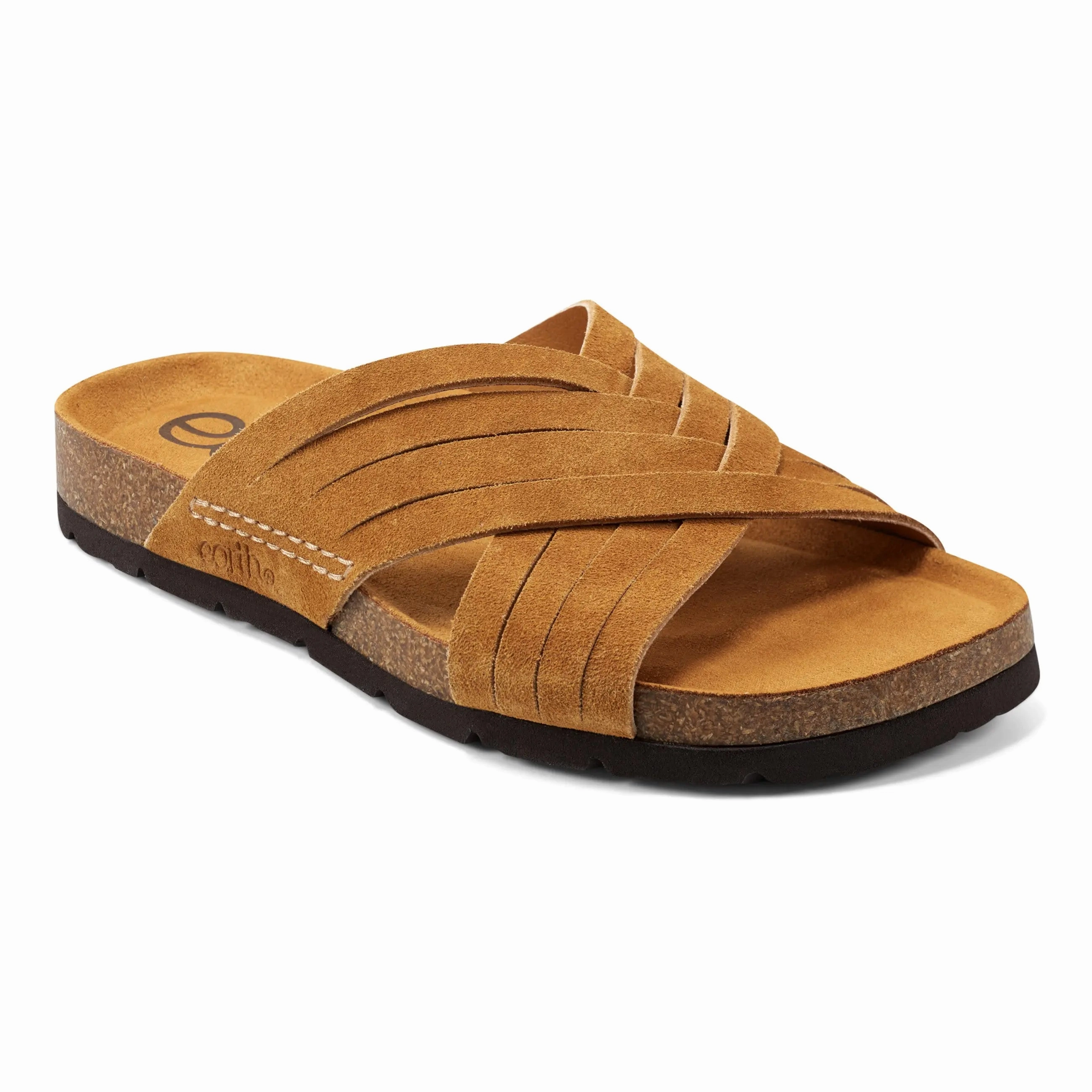 Atlas Square Toe Slip-on Strappy Casual Sandals Swift Walk