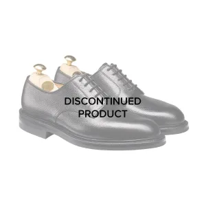 Comfort footbed Grasmere Black Scotch Grain