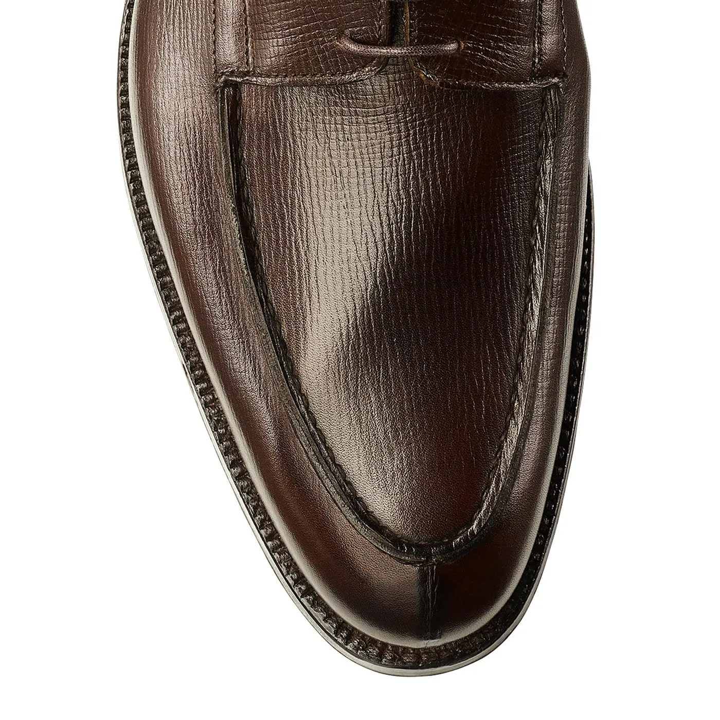 Balfour Dark Brown Willow Grain Memory Foam Airport Travel