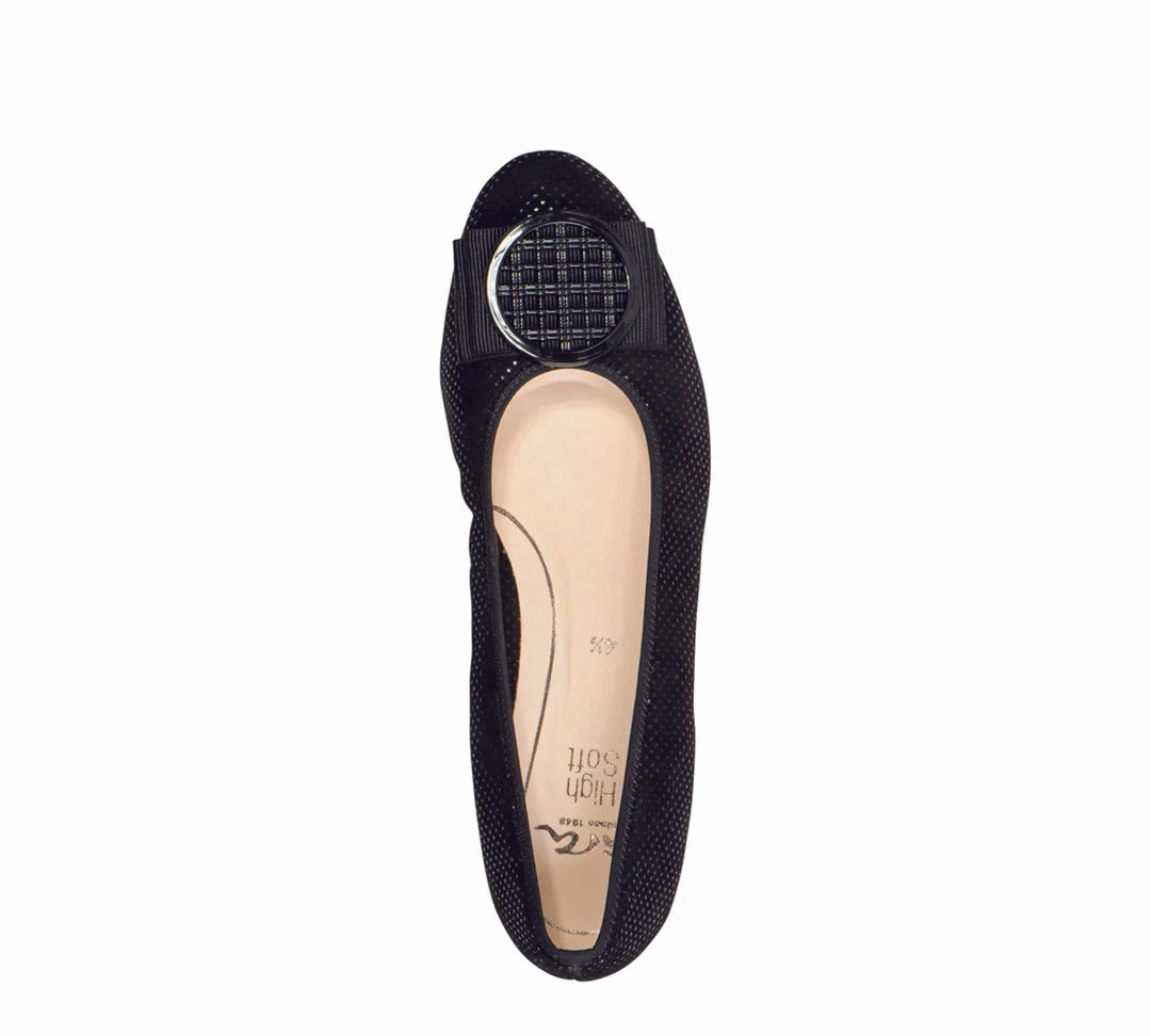 Bambi Women's Ornament Ballet Flat Canvas All Day Beach Walk