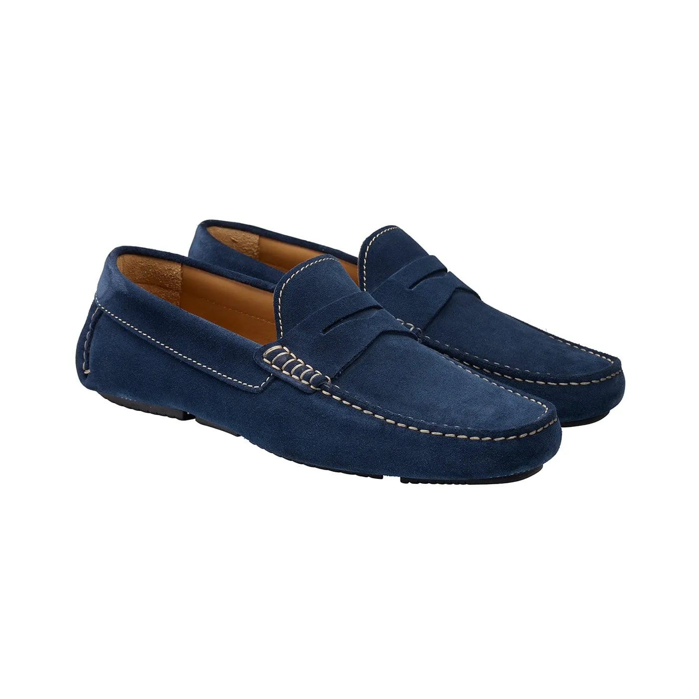 Waterproof Outdoor Travel Long Lasting Outsole Durability Torino  Navy Suede