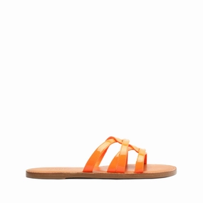Enhanced grip Lyta Patent Leather Sandal