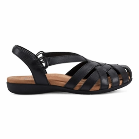 Wide Path Garden Lane Berri Woven Casual Round Toe Slip-on Sandals