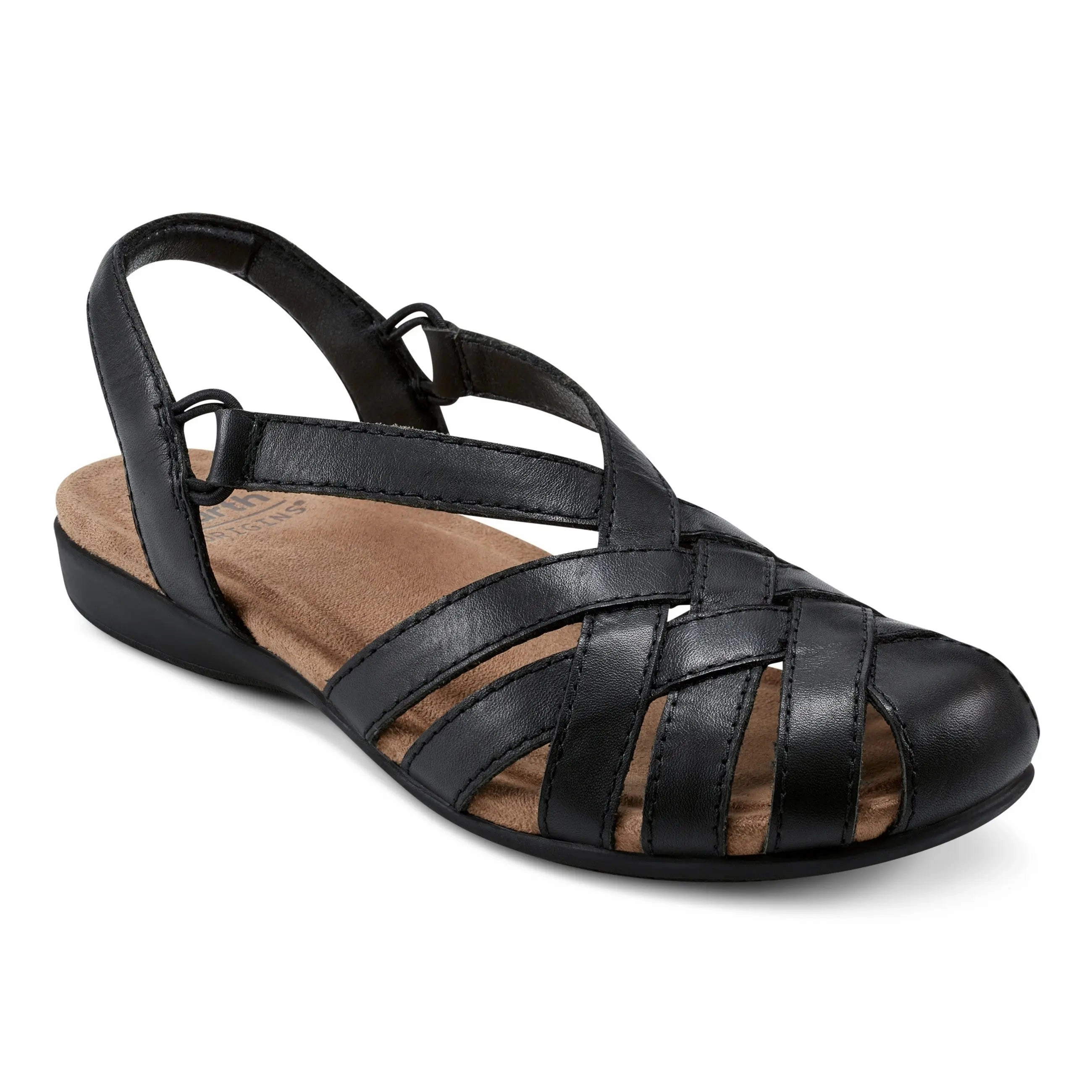 Relaxed Cushioning Berri Woven Casual Round Toe Slip-on Sandals
