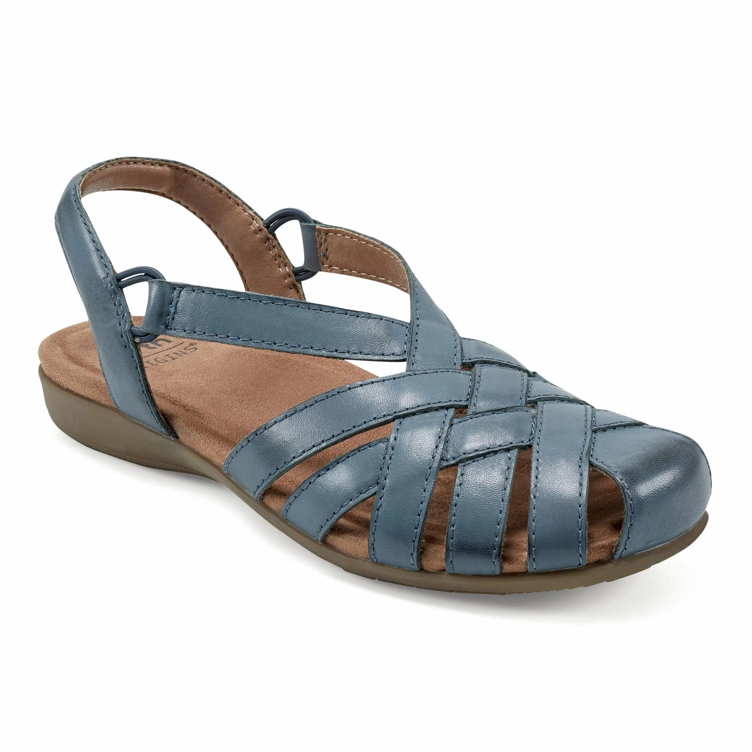 Berri Woven Casual Round Toe Slip-on Sandals Natural motion Trendy Casual Shoes