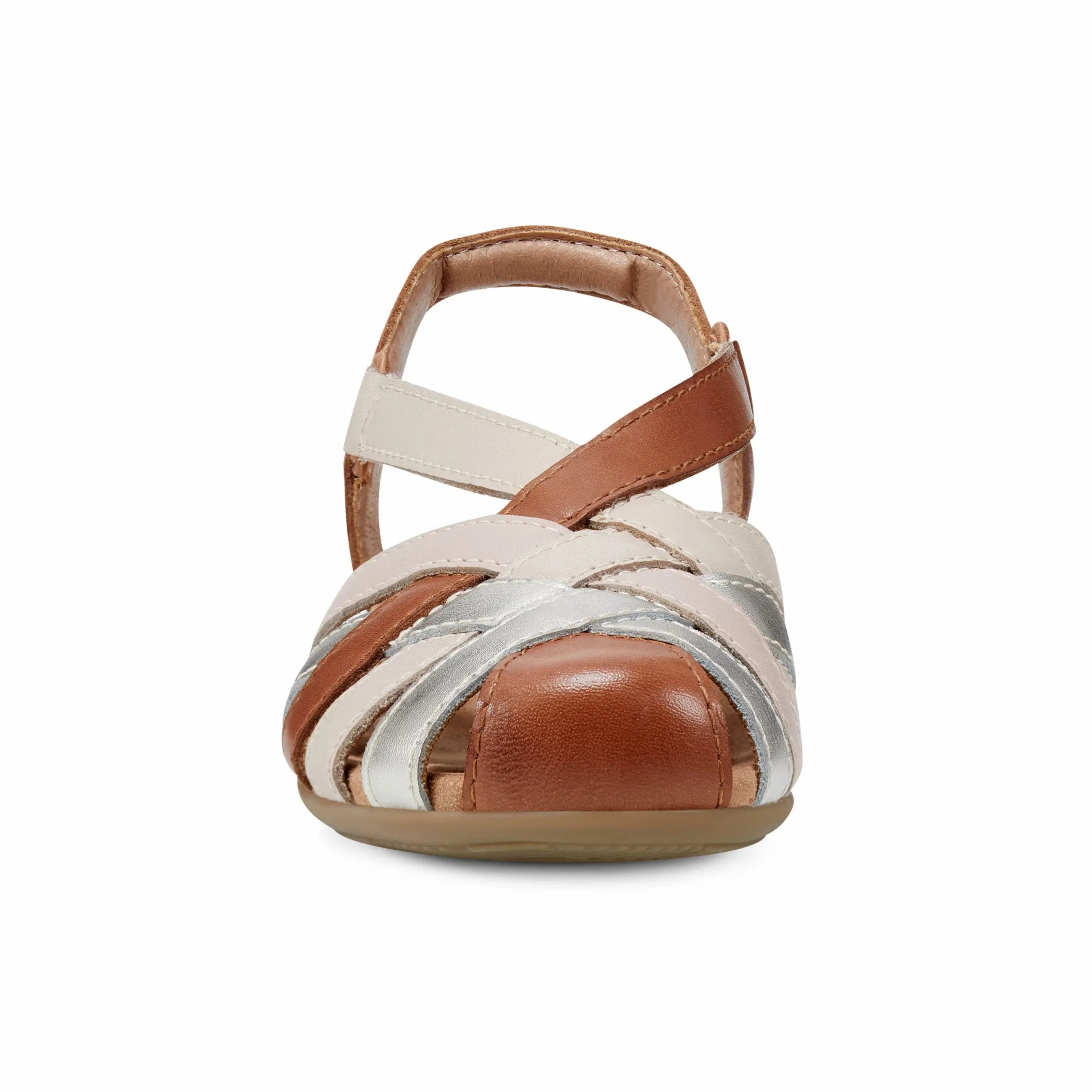 True Walk Berri Woven Casual Round Toe Slip-on Sandals