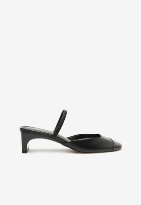 Bertie Leather Pump Long Move Height Plus