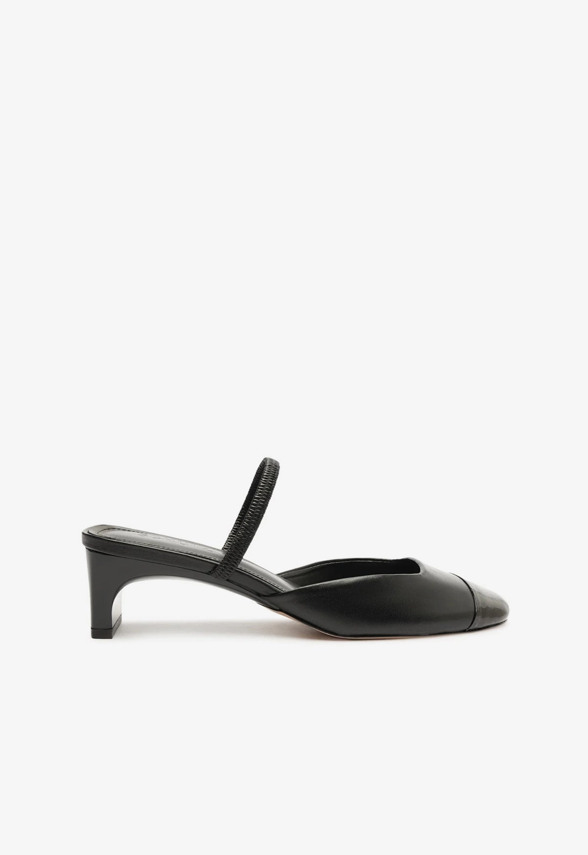 Bertie Leather Pump Long Move Height Plus