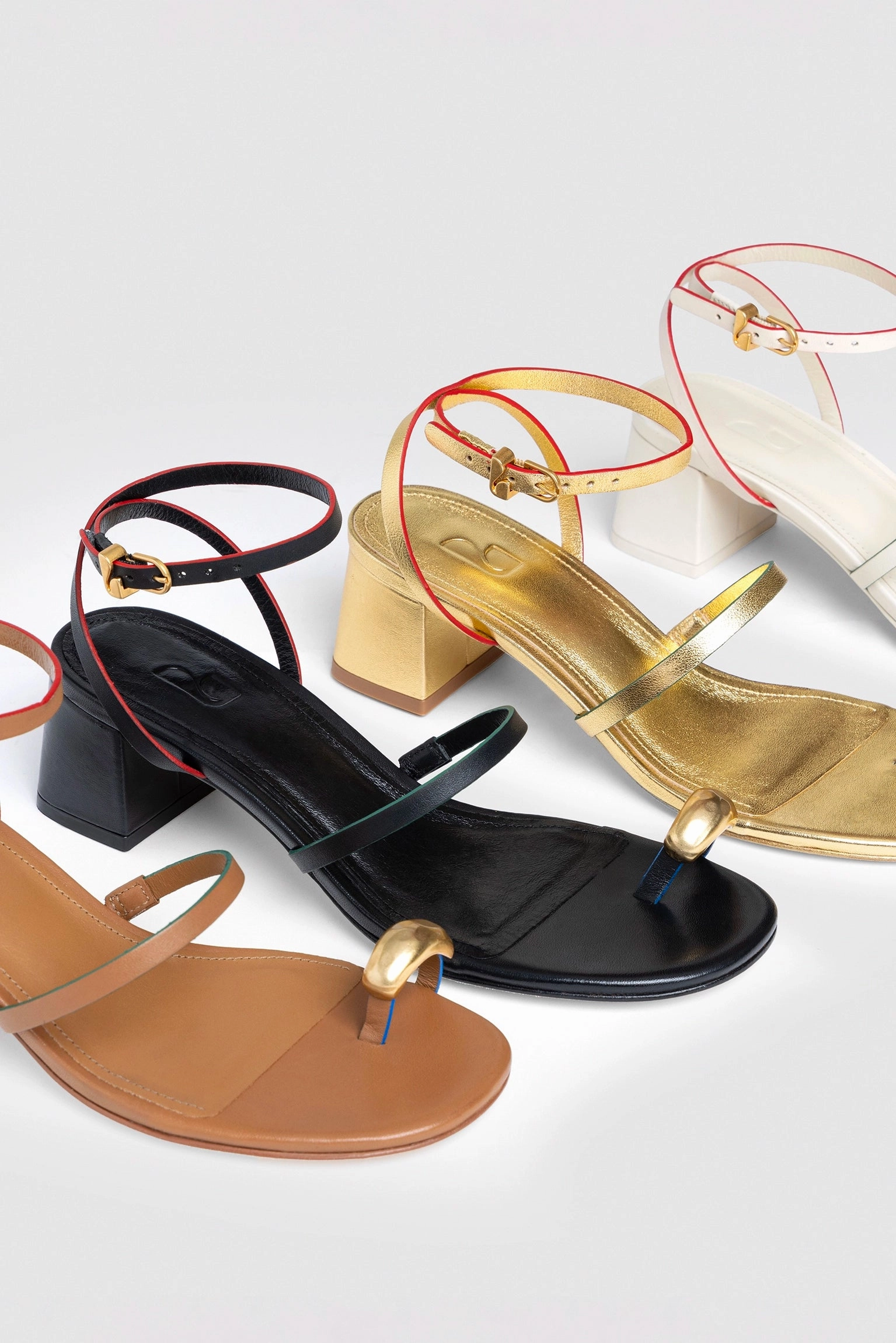 Water Play Biarritz Block In Black Leather quick dry