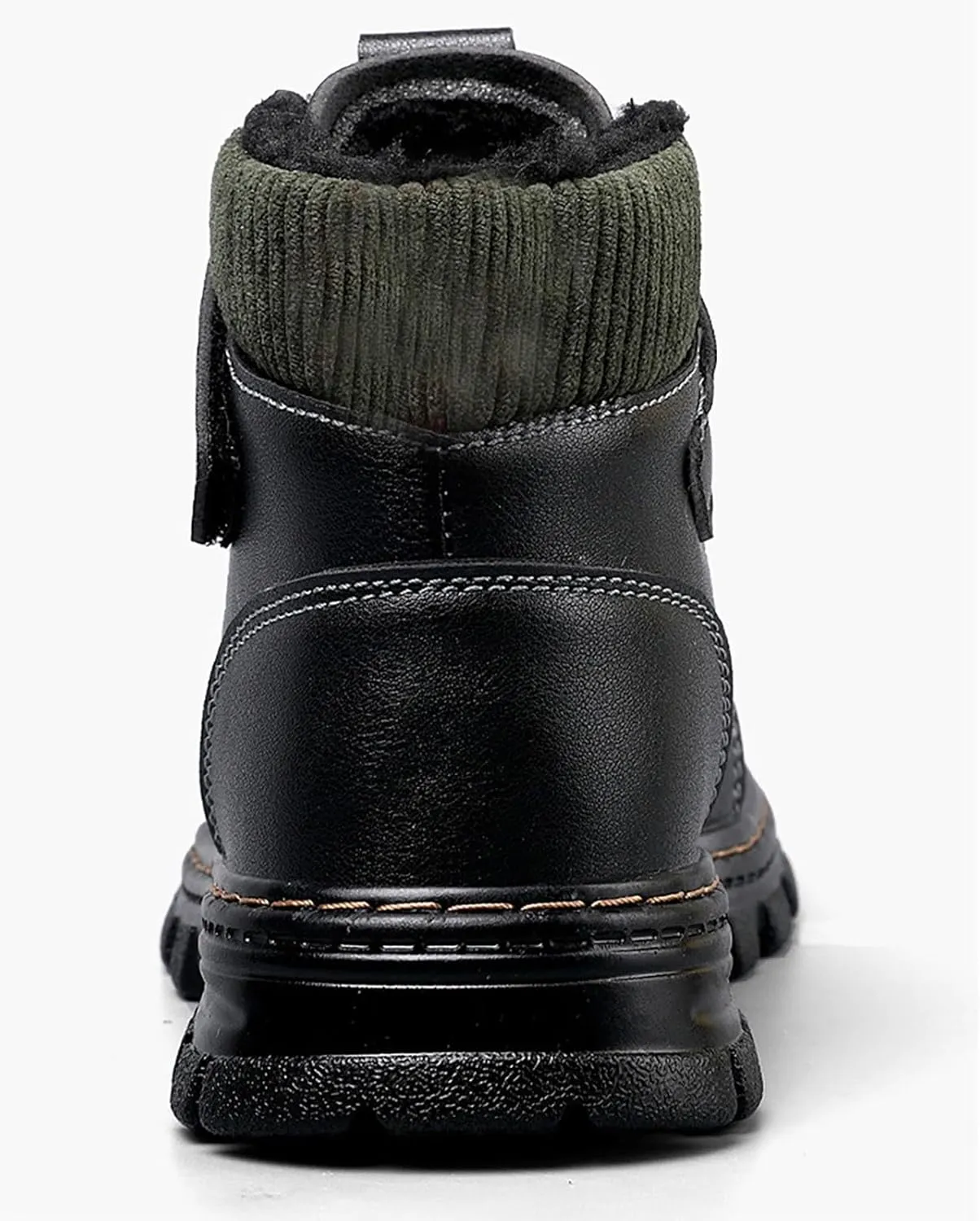 Big Kids Winter Snow Boots Fr Lined Ankle Boots Girls Black Non Slip Short Boots aterproof Lightweight Lack up Boots