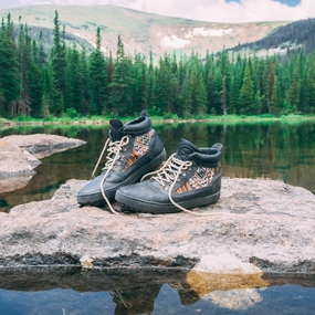 Feather Light Windy Weather Black Barracuda Camping Boot