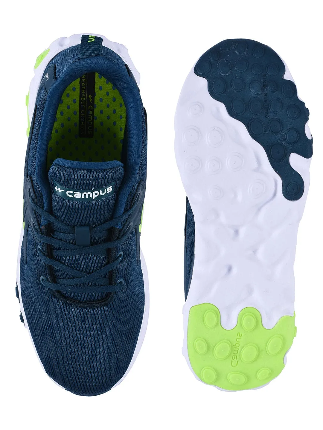 BOLD Blue Men's Running Shoes