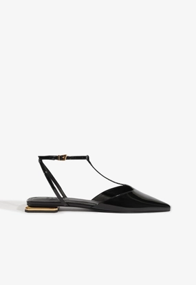 Allure T Patent Flat Fast Run