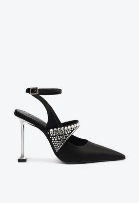 Island Step Desert Run Louise Satin Pump