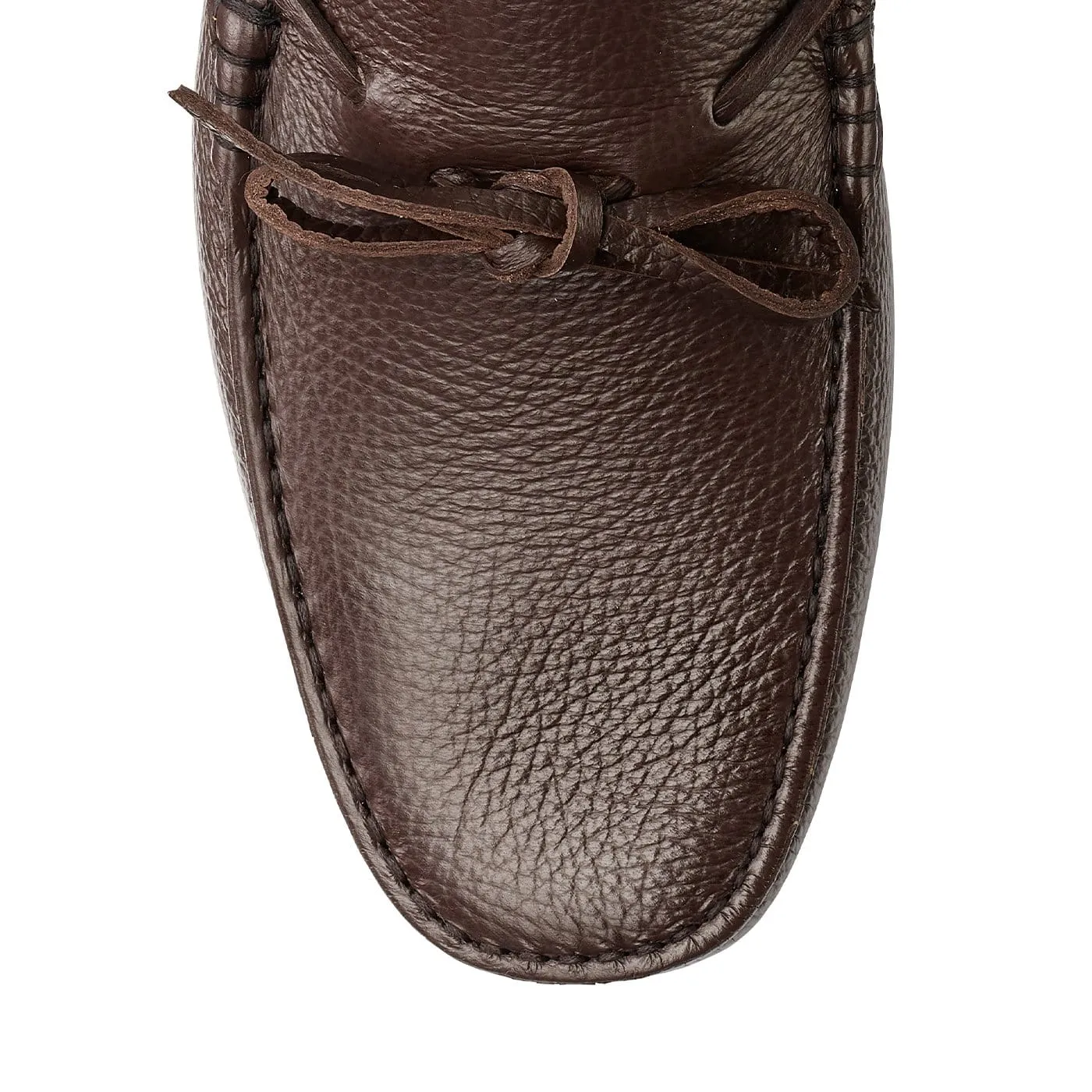 Napoli Dark Brown Grain Dual Density Foam Layers