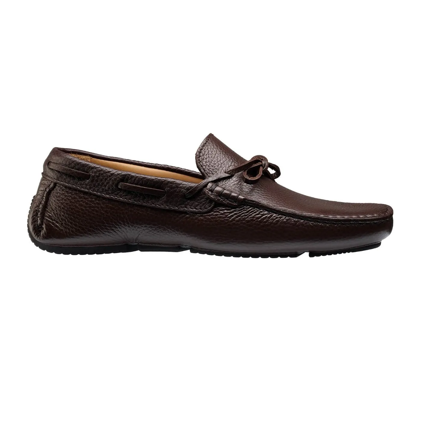 Napoli Dark Brown Grain Breathable Upper