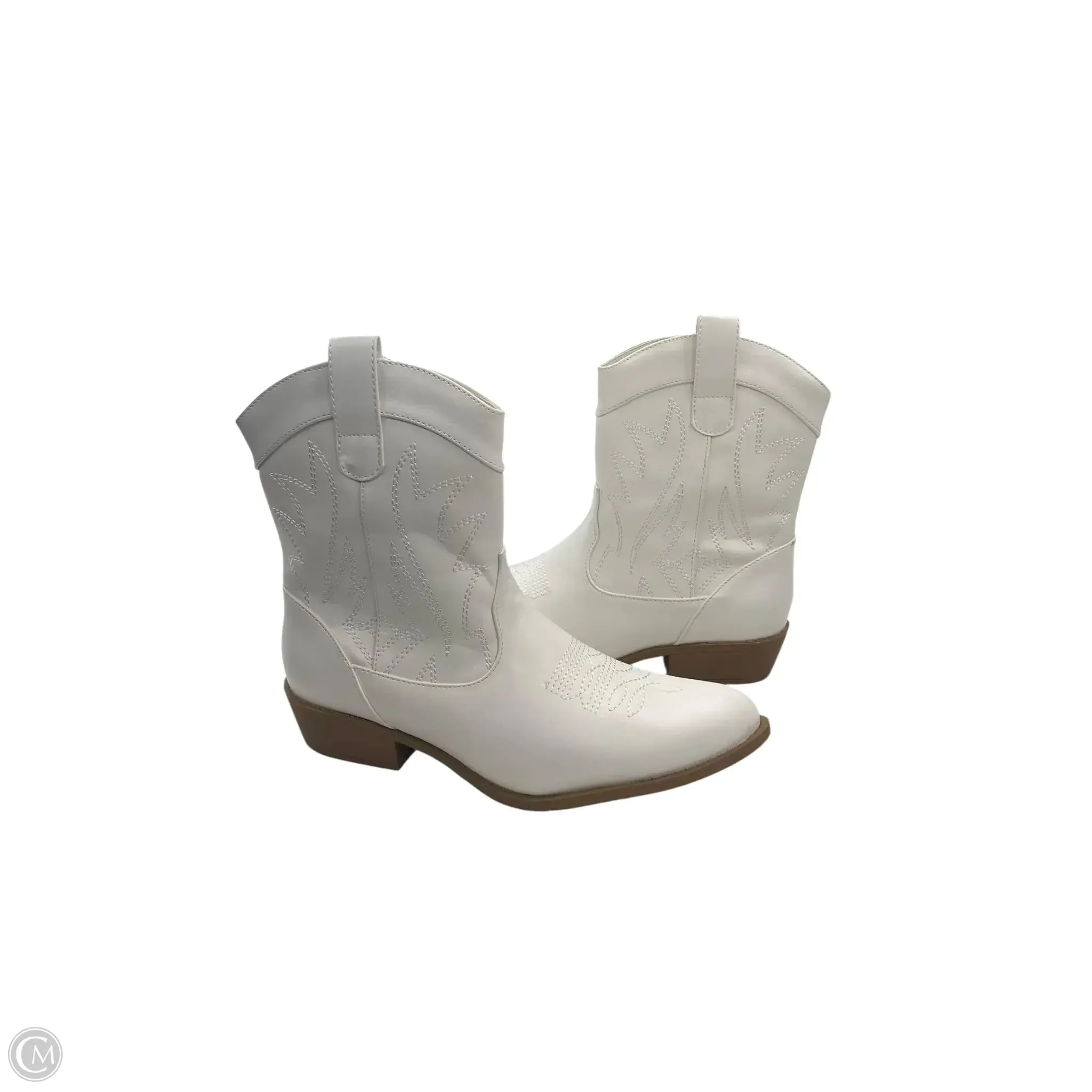 Quick Drying Cool Seasons Boots Western By Pep Pep In White, Size: 9 Ultra Vent