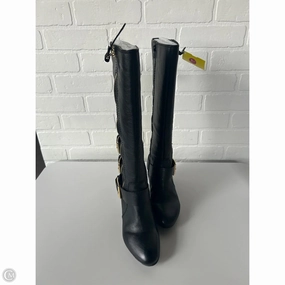 Boots Knee Flats By Cmb In Black, Size: 7 PU