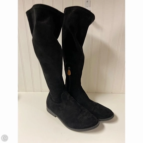 Breath Flow Protective Finish Adventure Seeker Boots Knee Flats By Gentle Souls In Black, Size: 9