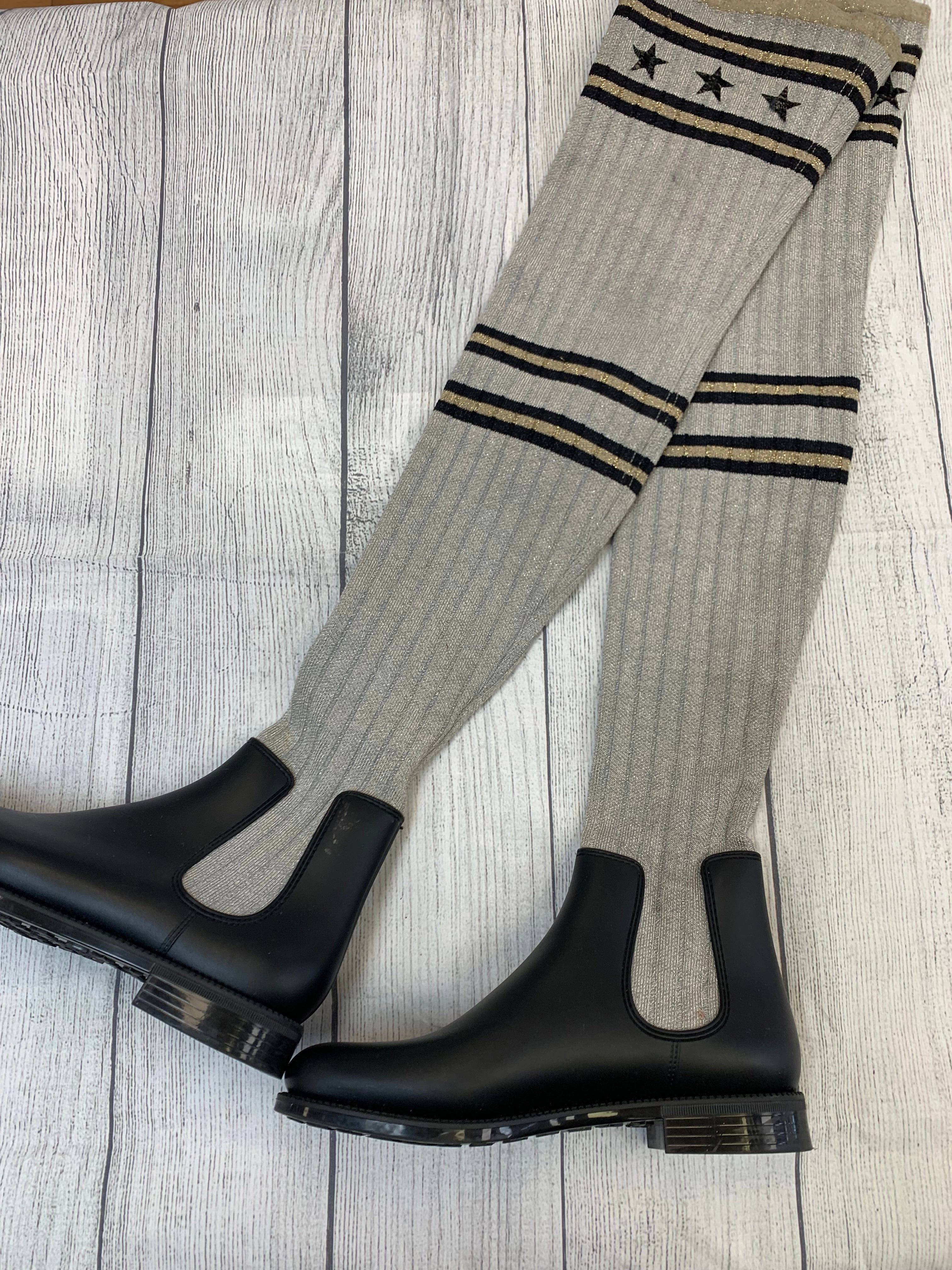 Boots Knee Flats By Givenchy  Size: 6 Comfort Lining Rough Terrain