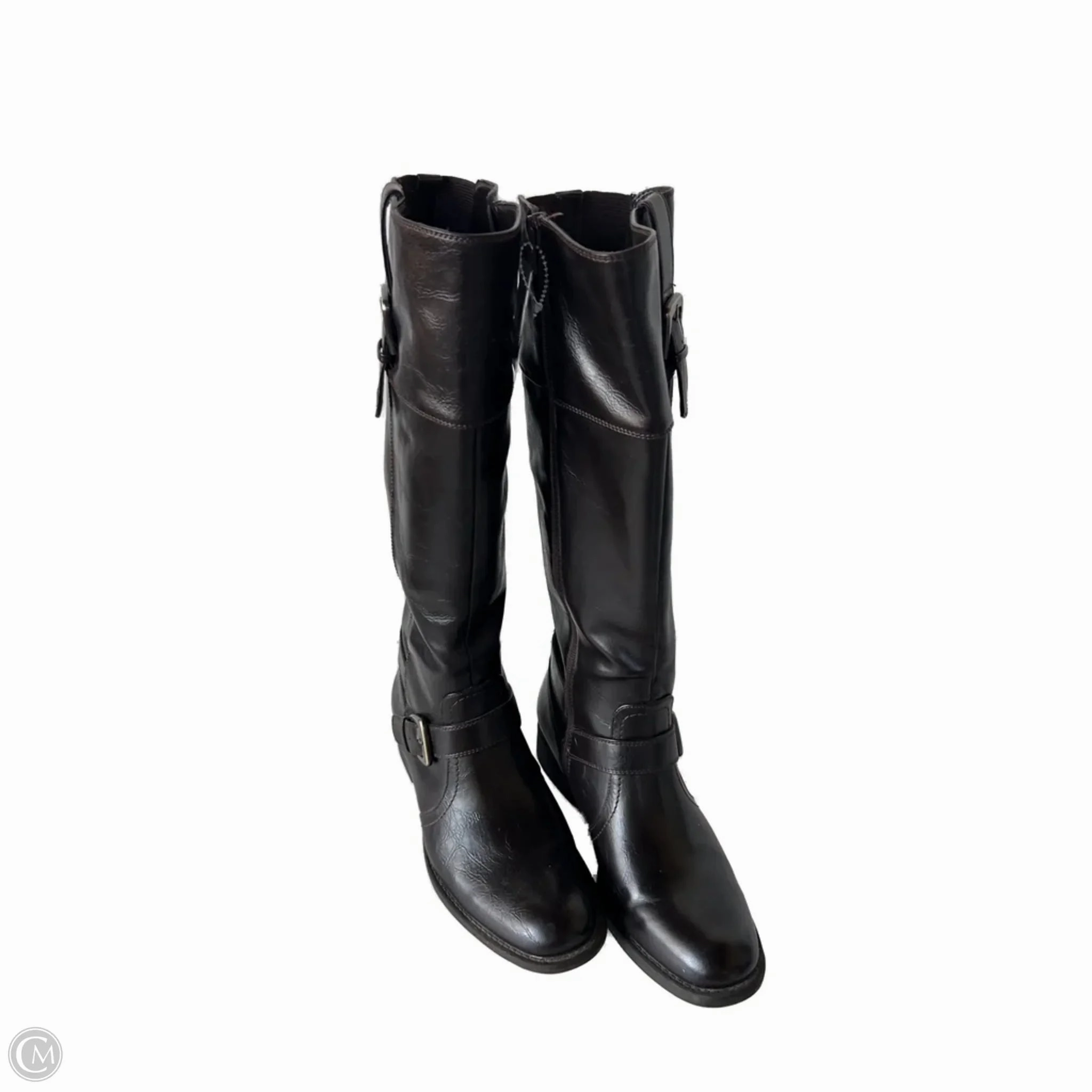 Boots Knee Flats By Great Northwest Indigo In Brown, Size: 8 Moisture   Wicking