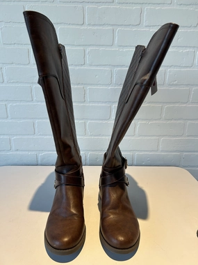 Feather Light Weather Resistant User Lightweight Feel Boots Knee Flats By Guess  Size: 8
