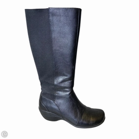 Boots Knee Flats By Hush Puppies In Black, Size: 8 Grip Strong