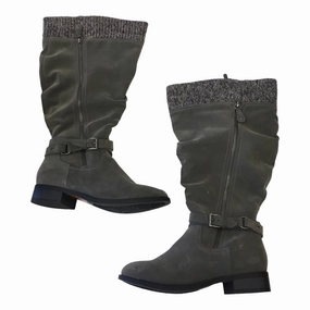 Feather Light Rough Terrain Boots Knee Flats By Torrid  Size: 9