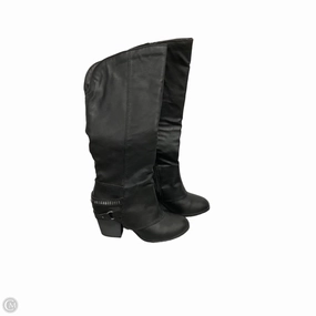 Fire Side Mud Resistant Mountain Climber Boots Knee Heels By American Rag In Black, Size: 10