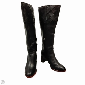Boots Knee Heels By Clothes Mentor In Black, Size: 6.5 Padded Interior Weekend Camping