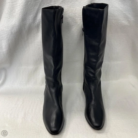 Everyday Comfort Boots Knee Heels By Clothes Mentor In Black, Size: 8.5