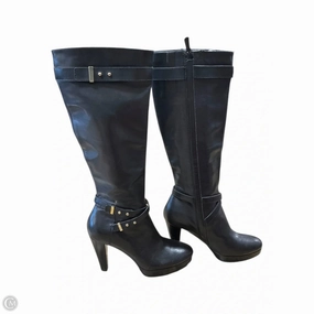 Boots Knee Heels By Cole-haan In Black, Size: 7 Thermal Core Snow Trekker Fire Side