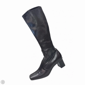 Boots Knee Heels By Franco Sarto In Brown, Size: 9.5 Padded Interior Mountain Climber