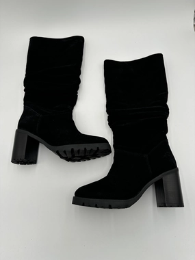 Insulated Outdoor Trek Wide toe box Boots Knee Heels By Harley Davidson In Black, Size: 10