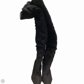 Protective Finish Trail Runner Boots Knee Heels By Jessica Simpson In Black, Size: 8.5