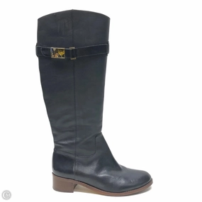 Boots Knee Heels By Louise Et Cie In Black, Size: 8.5 Durable Layer