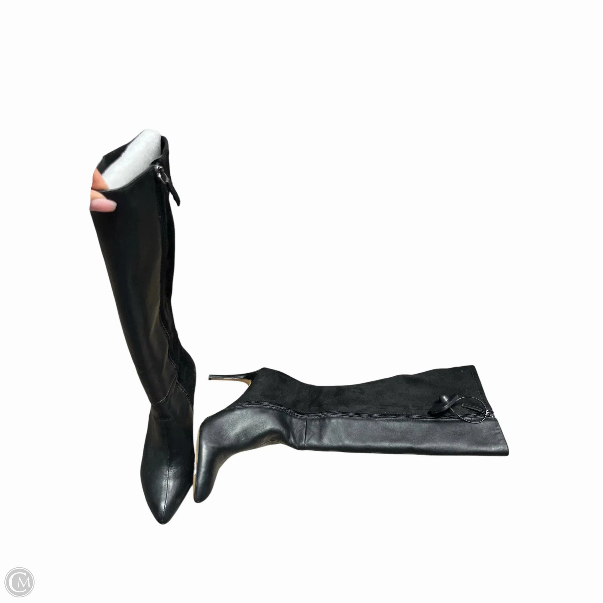 Easy To Clean Anti-Friction Boots Knee Heels By White House Black Market In Black, Size: 6