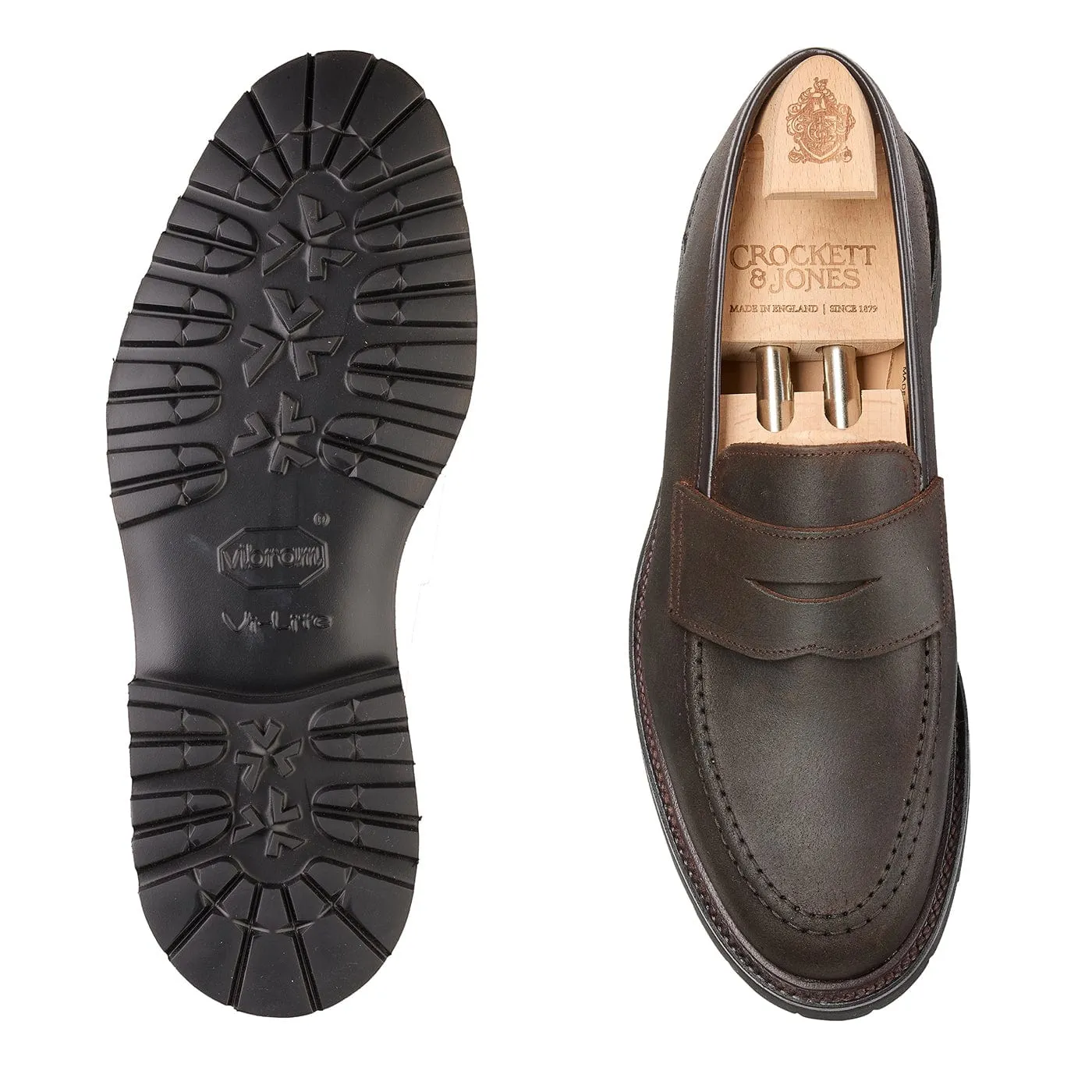 Boston 2 Dark Brown Rough-Out Suede orthopedic Orthopedic Foam