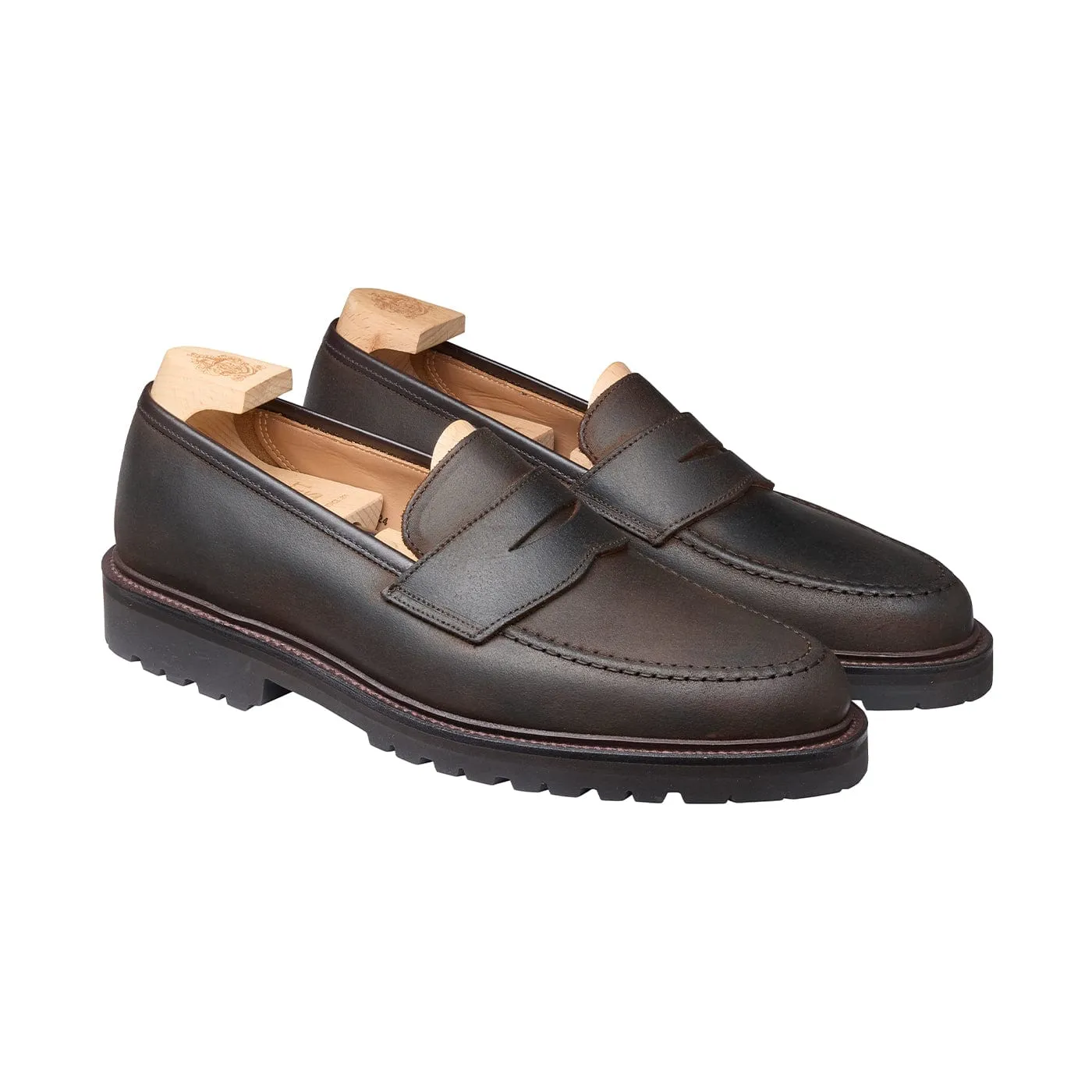 Boston 2 Dark Brown Rough-Out Suede Quick Flex