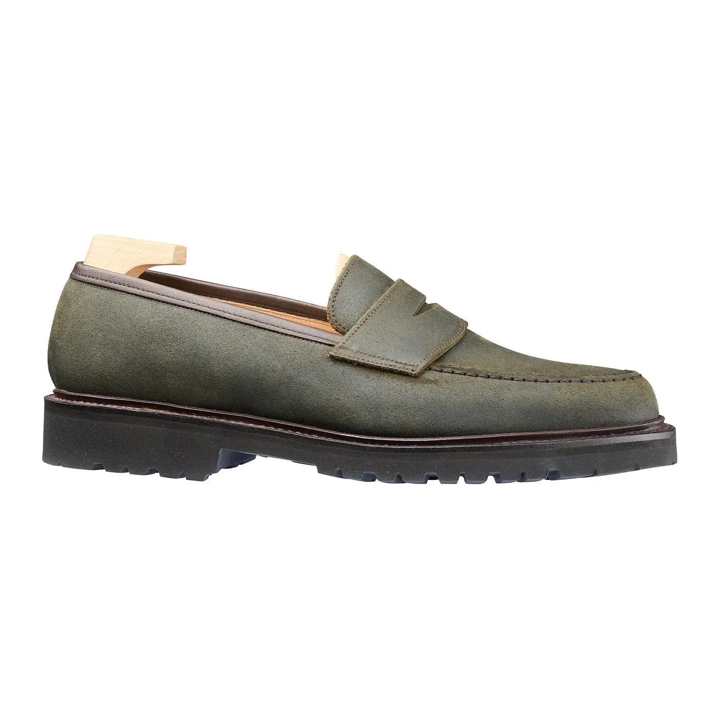 Dock Easy Vertical Compression Zones Boston 2 Green Rough-Out Suede