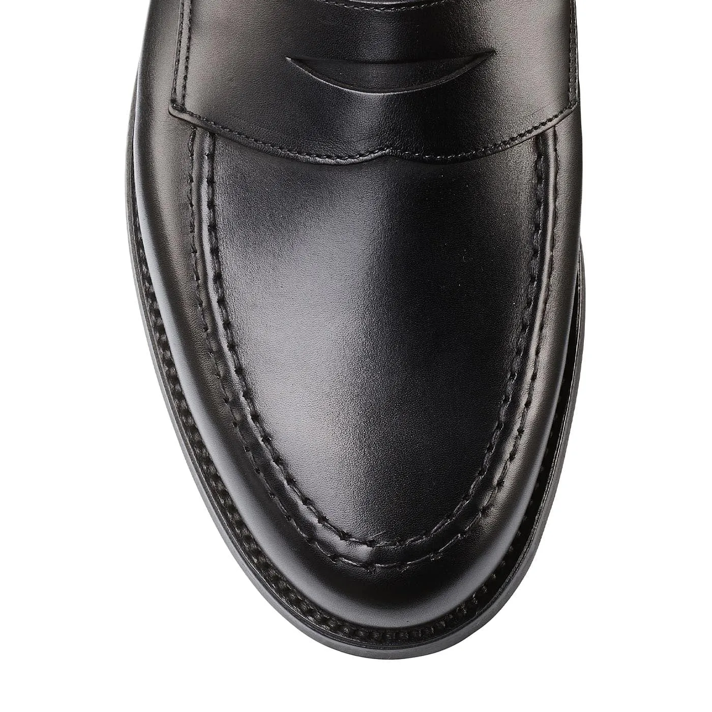 Comfort Shank Anti Odor Busy Professionals Boston Black Calf (G Fitting)