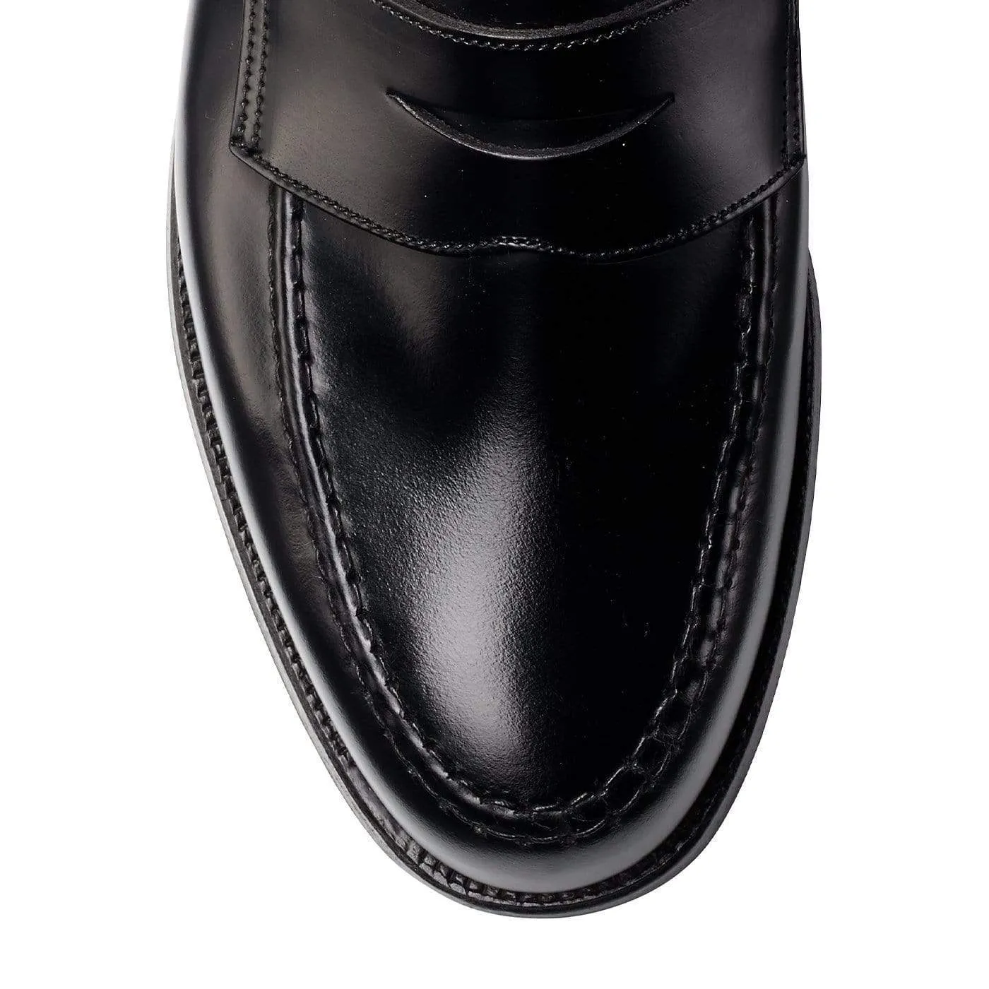 Vintage Mood Lightweight Form Casual Wear Boston Black Cavalry Calf