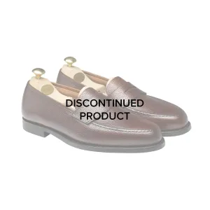 Boston Dark Brown Scotch Grain Comfort Run Arch Support Technology