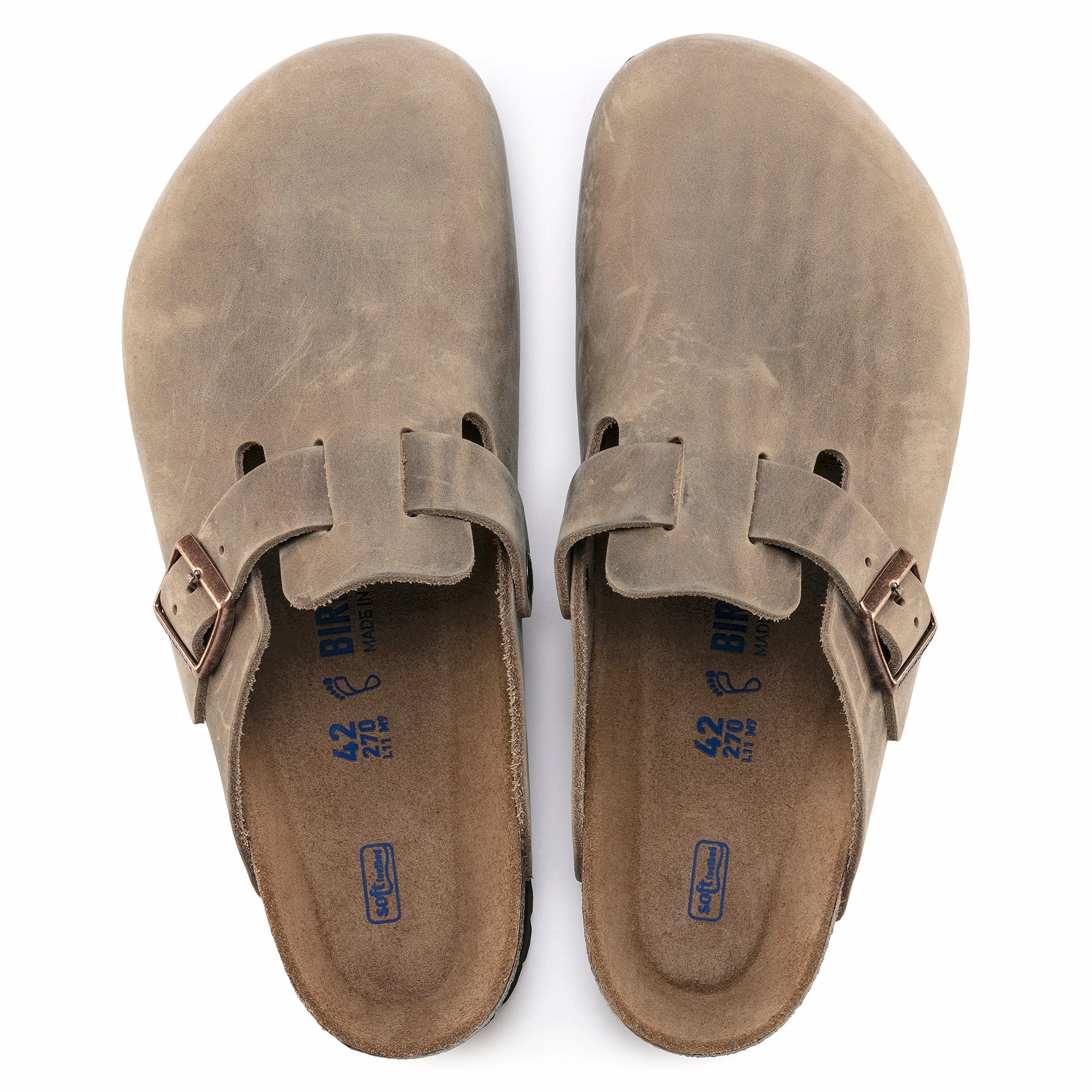 Comfort In Motion Boston Soft Footbed - Oiled Leather